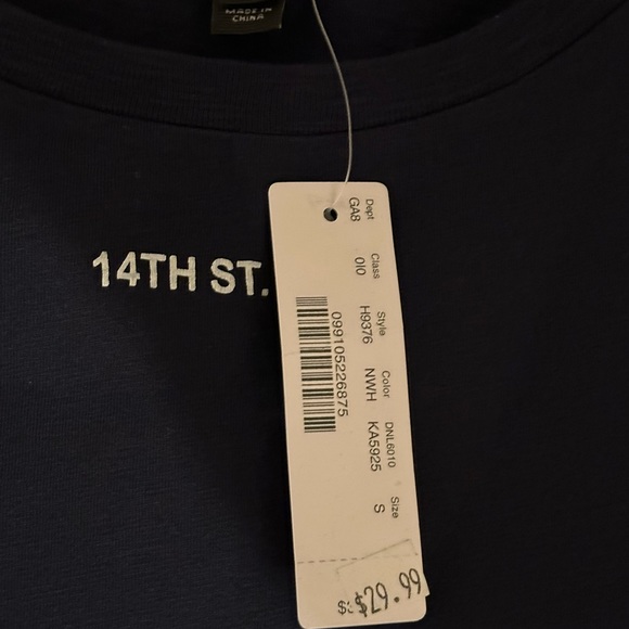 J. Crew New York Greenwich Village Streets T-shirt- Size Small- NWT - Picture 4 of 10